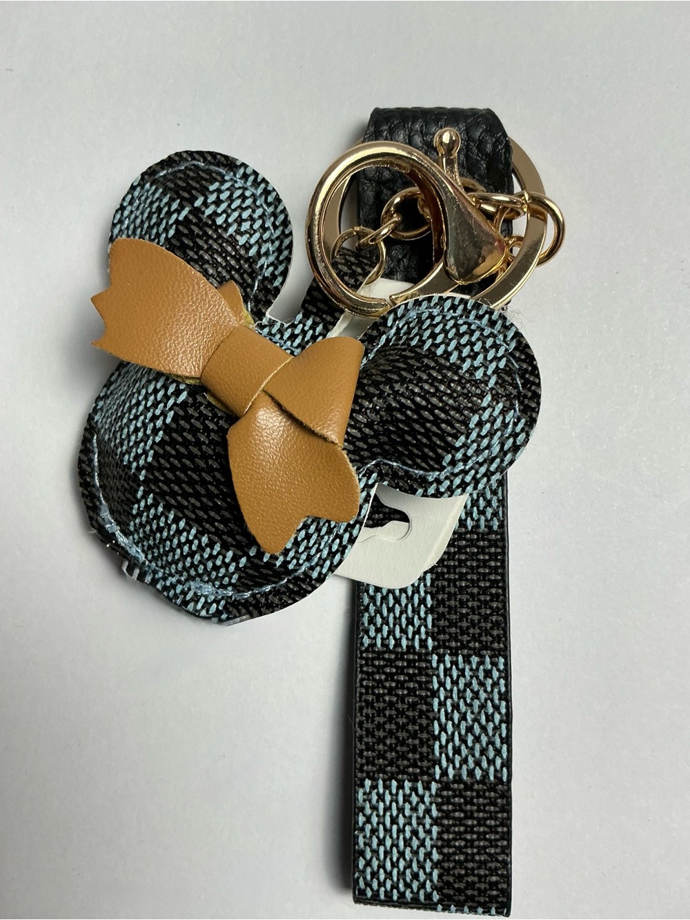 Soft Mouse Bow Cloth Keychain – 4 Colors